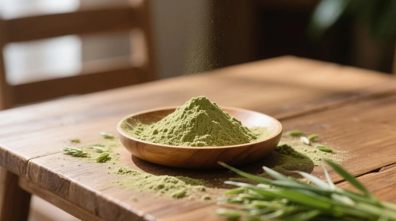 organic barley grass powder
