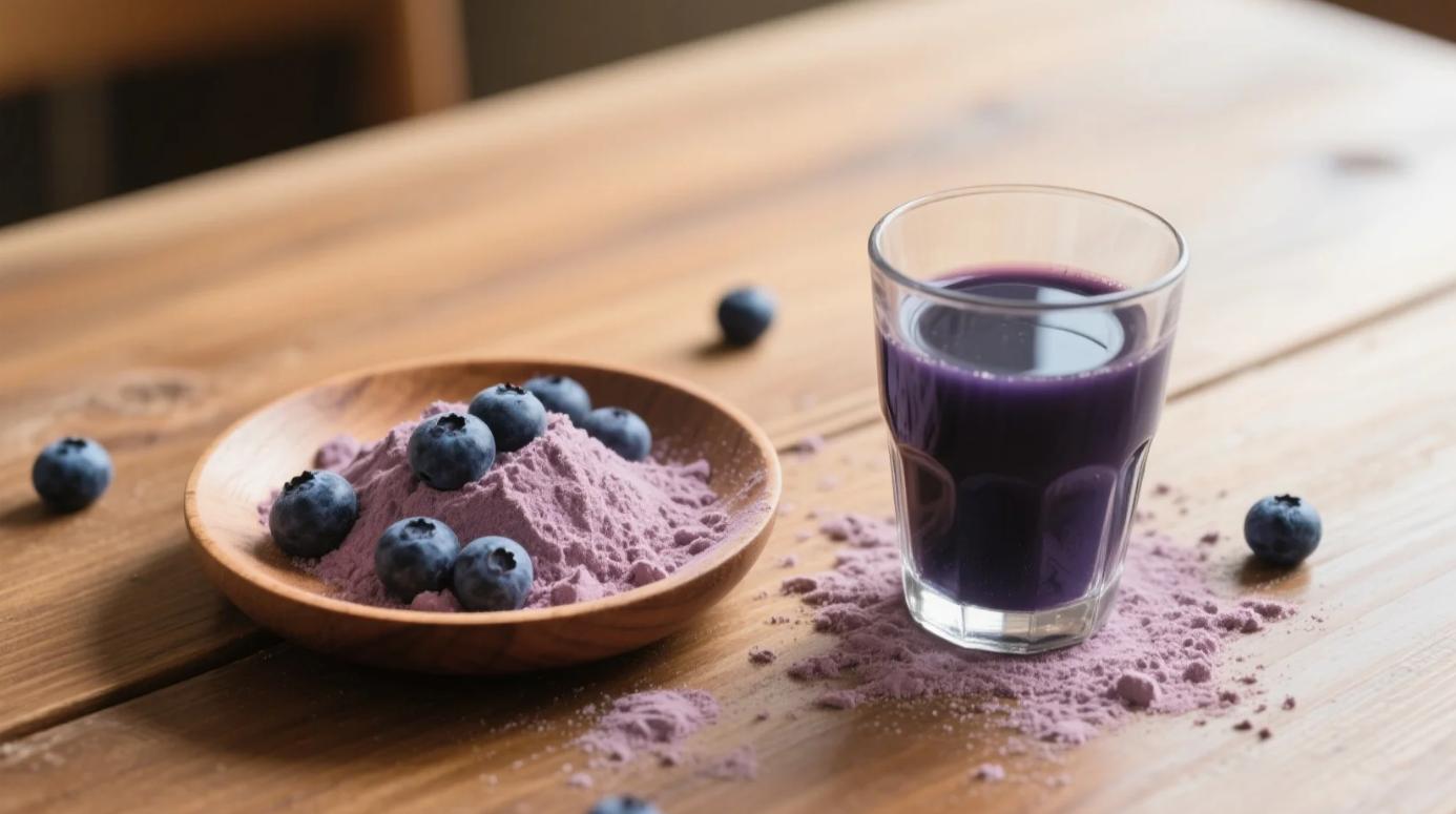 organic blueberry powder