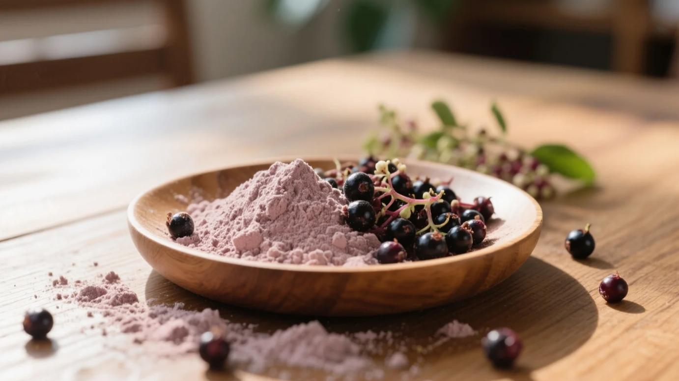 organic elderberry powder