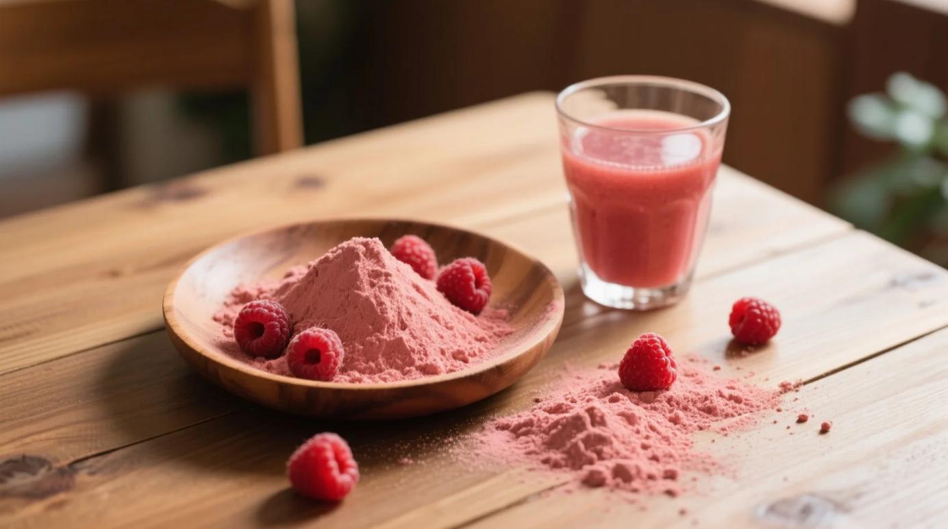 organic raspberry powder