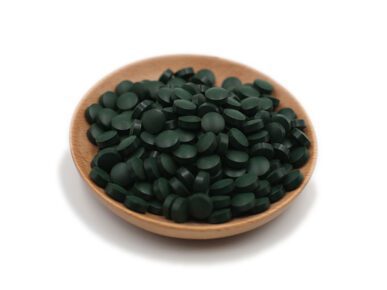 Tabletas de espirulina orgánica