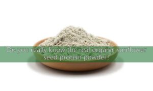 Kennen Sie wirklich das echte Bio-Sonnenblumenkern-Proteinpulver?