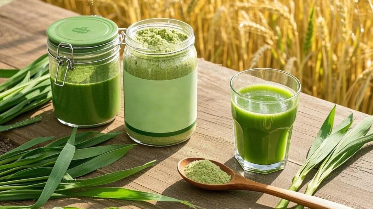 organic barley grass powder