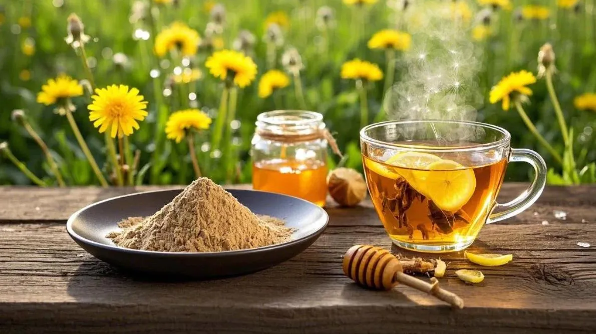 organic dandelion extract