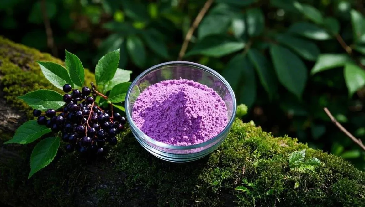 organic elederberry powder