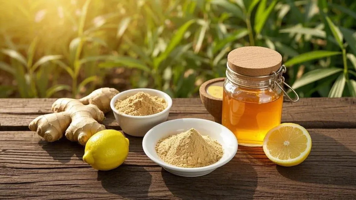 organic ginger powder