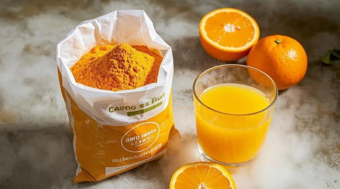 organic orange juice powder