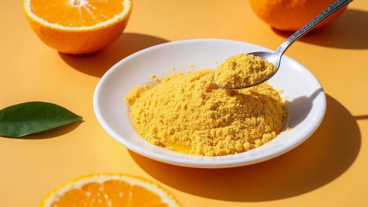 organic orange powder organic orange powder