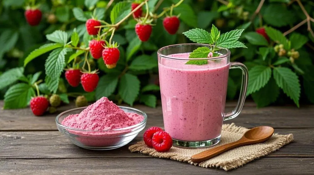 organic raspberry powder
