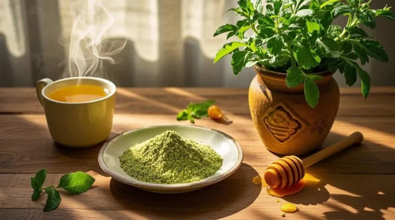 Organic Stevia Extract &Amp; Leaf Powder: Nature’s Sweet Secret For Guilt-Free Indulgence &Amp; Wellness Stevia Extract Organic