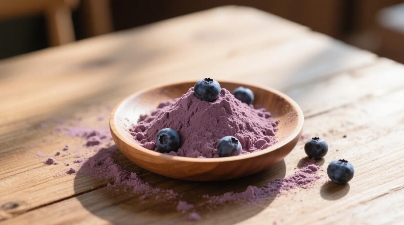 organic blueberry powder
