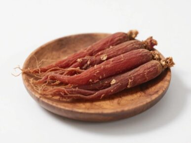 organic red ginseng root