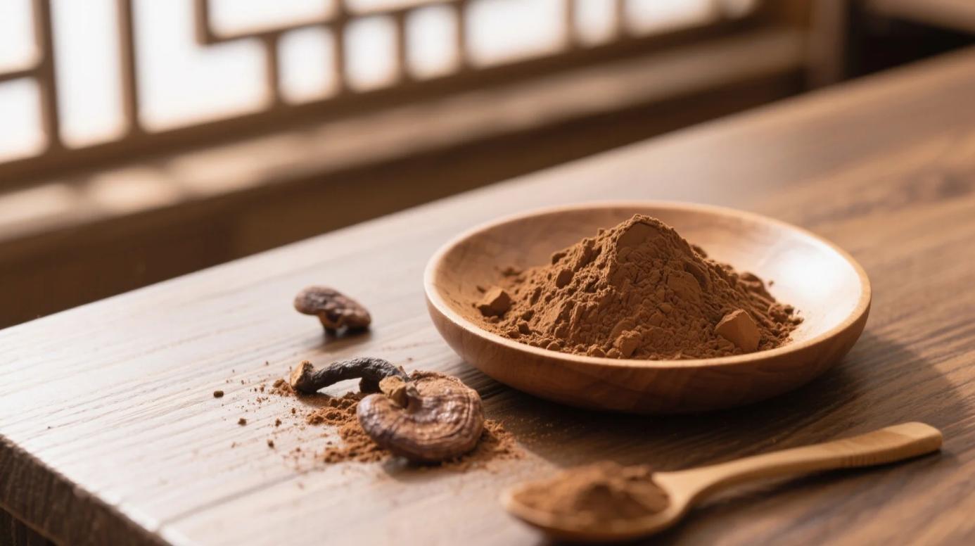 organic reishi mushroom extract powder