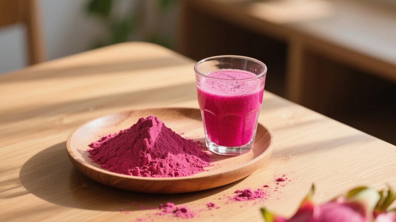 organic dragon fruit powder