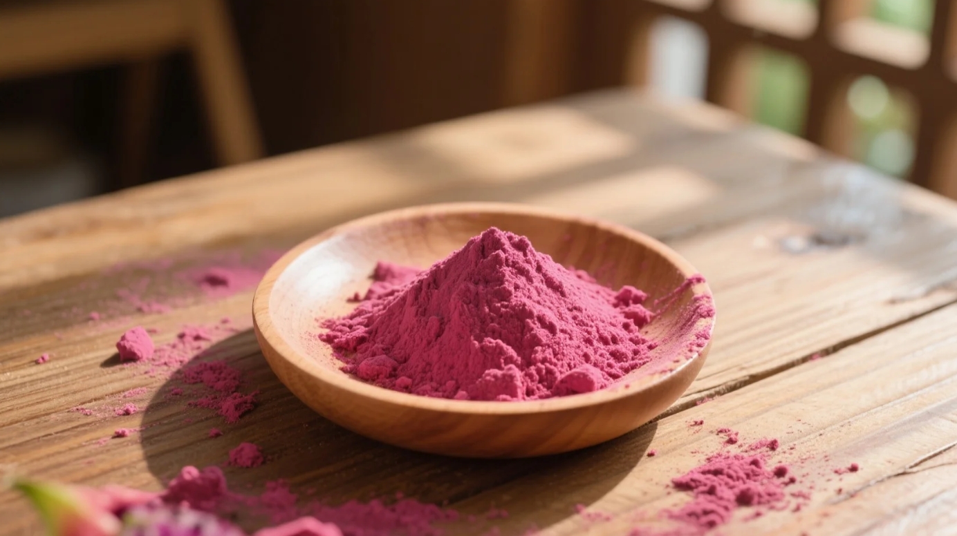 organic dragon fruit powder
