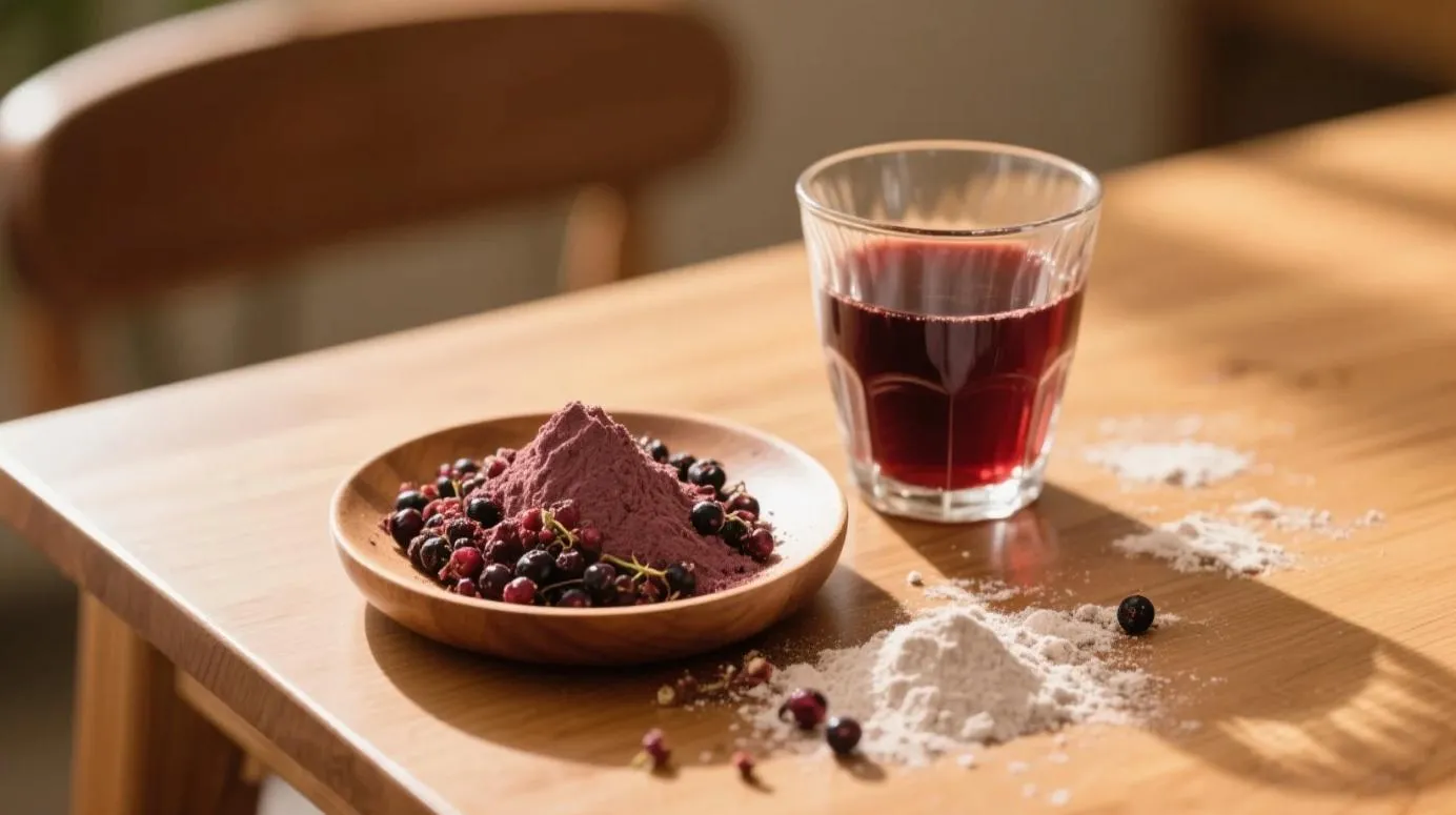 organic elderberry powder