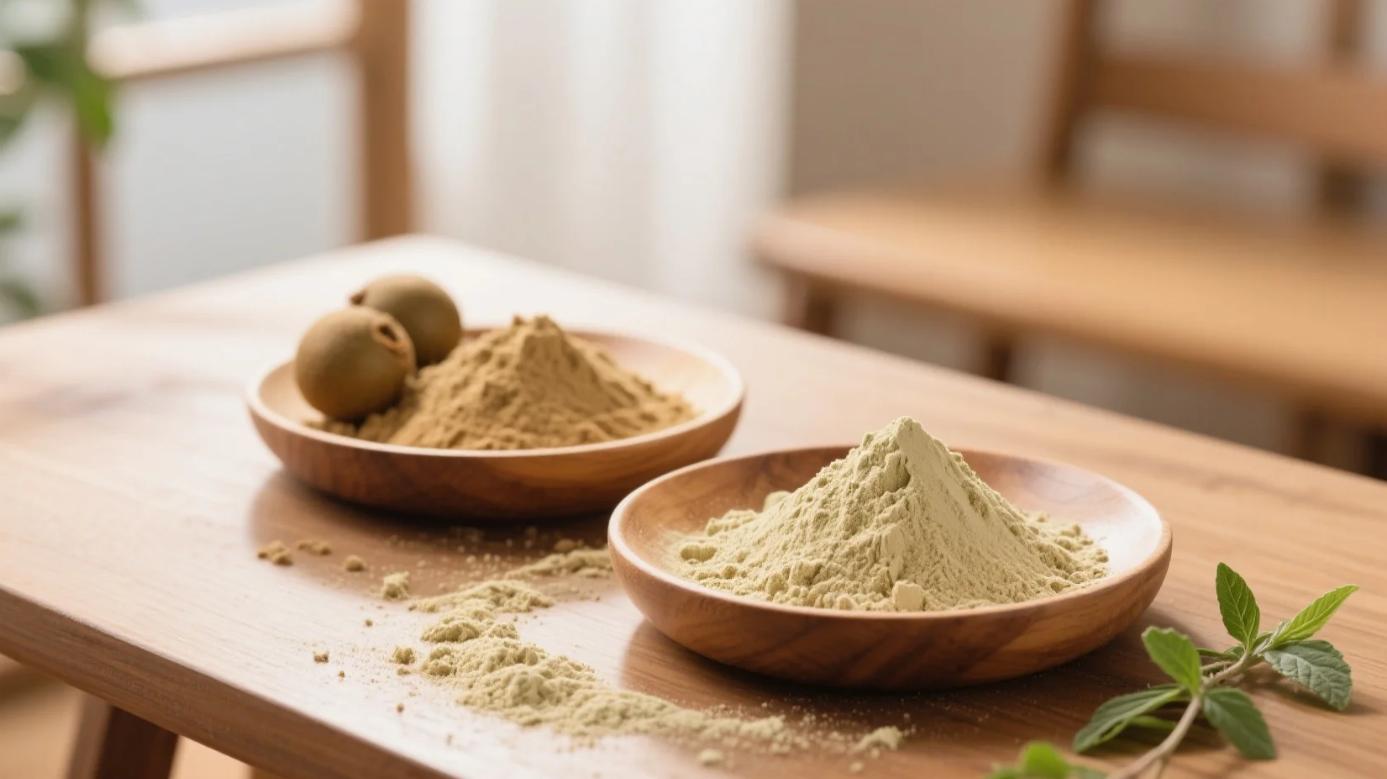 organic monk fruit extract powder & organic stevia extract powder