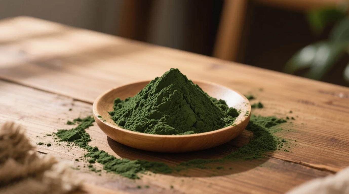 organic spirulina powder