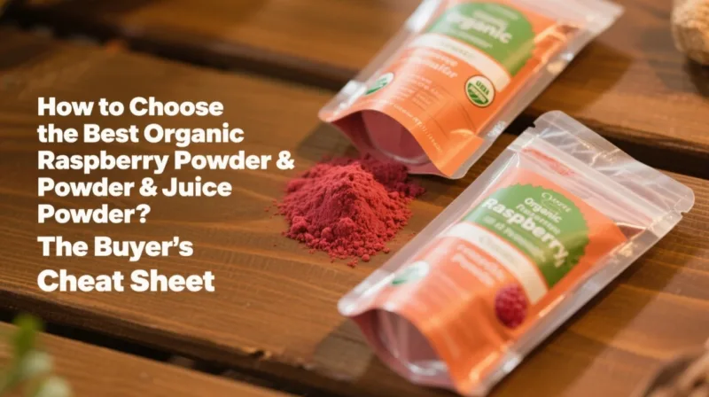 How To Choose The Best Organic Raspberry Powder &Amp; Juice Powder? The Buyer’s Cheat Sheet How To Choose The Best Organic Raspberry Powder &Amp; Juice Powder