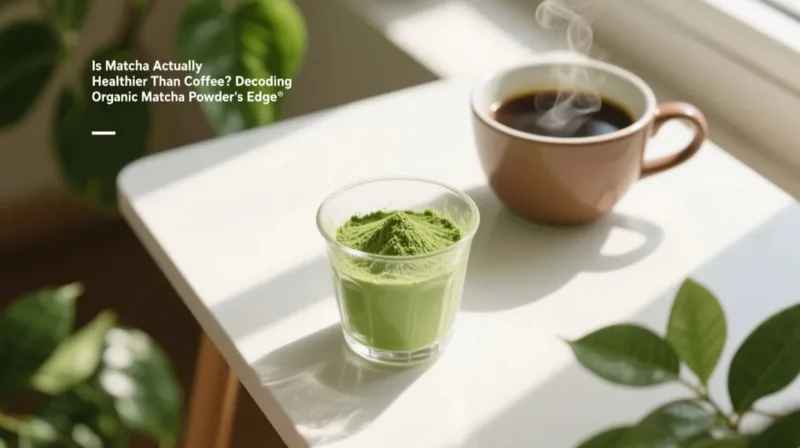 Is Matcha Actually Healthier Than Coffee? Decoding Organic Matcha Powder’s Edge Is Matcha Actually Healthier Than Coffee