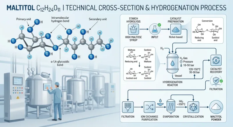 Organic Maltitol Powder &Amp; Syrup: Technical Data, Formulation Guide, And Application Matrix Organic Maltitol Powder &Amp; Syrup Technical Data, Formulation Guide, And Application Matrix