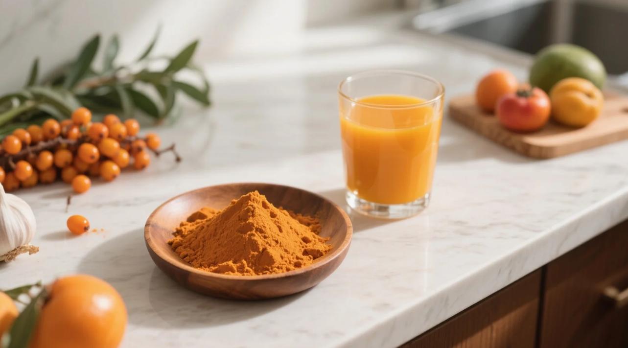 Organic Sea Buckthorn Powder & Juice Powder