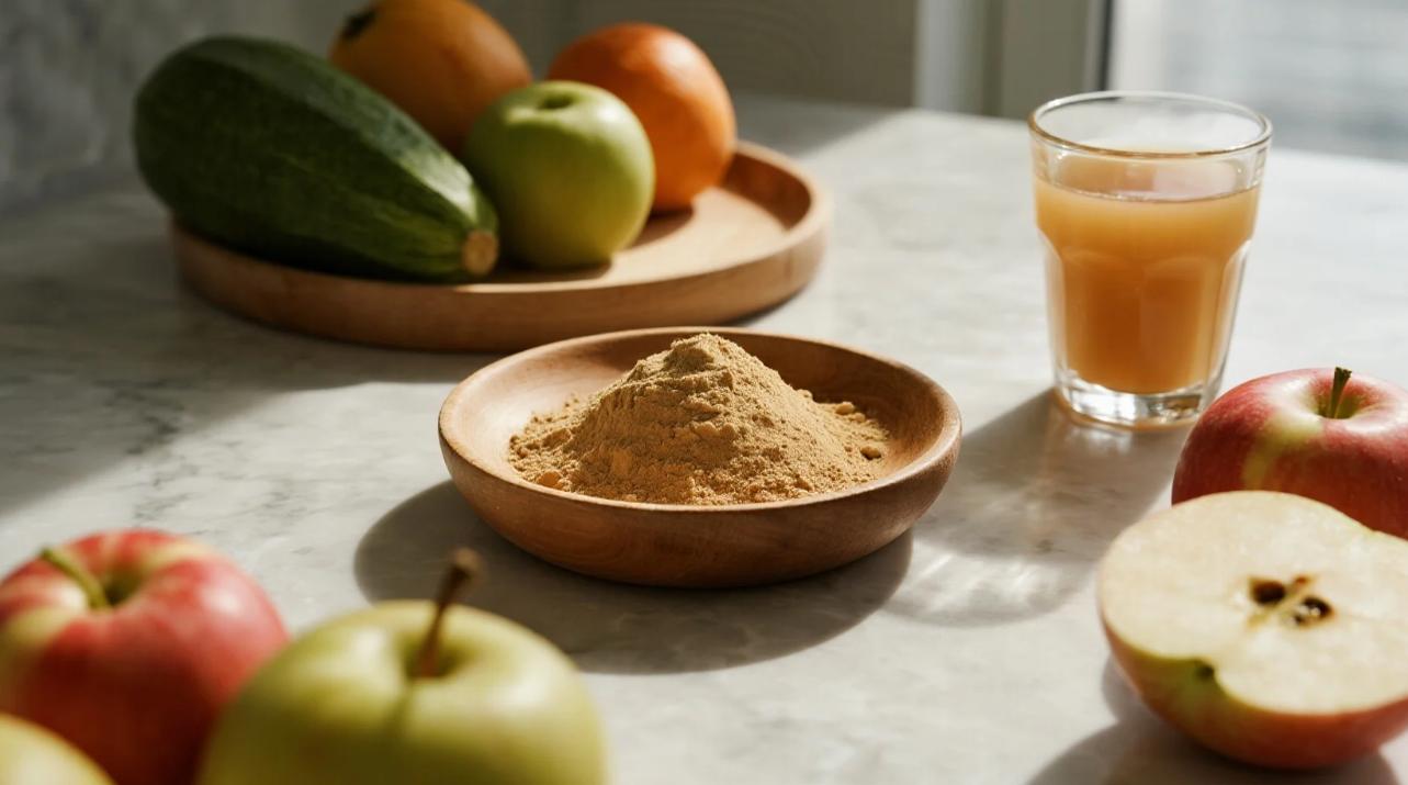 organic apple powder & juice