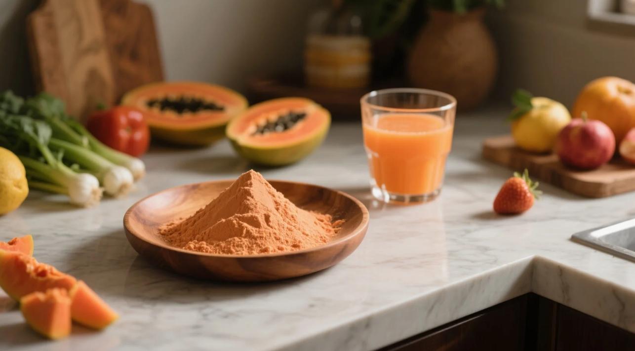organic papaya powder & juice powder