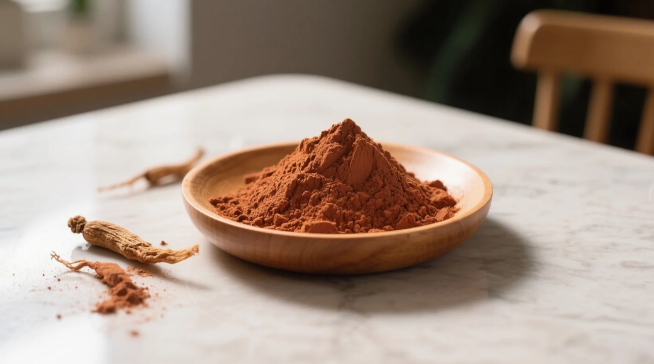 organic red ginseng powder