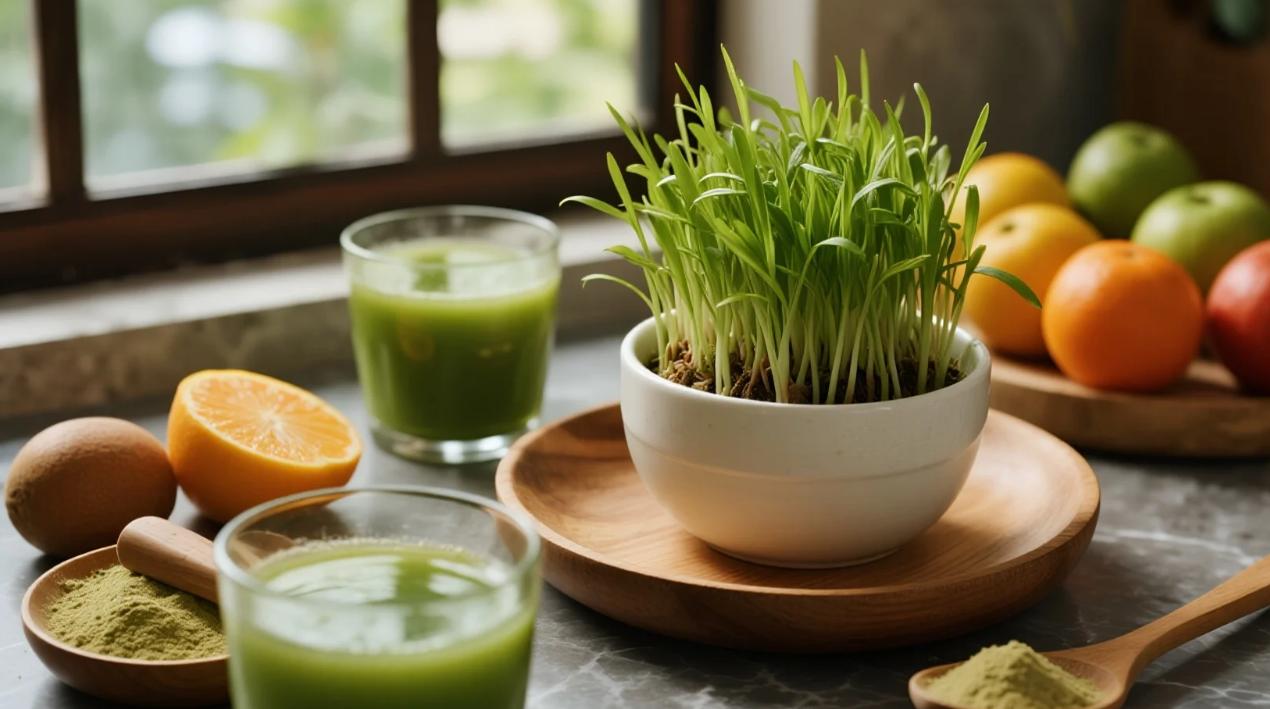 organic wheatgrass powder & juice