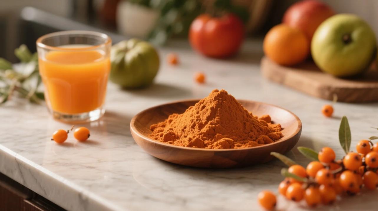 Organic Sea Buckthorn Powder & Juice Powder