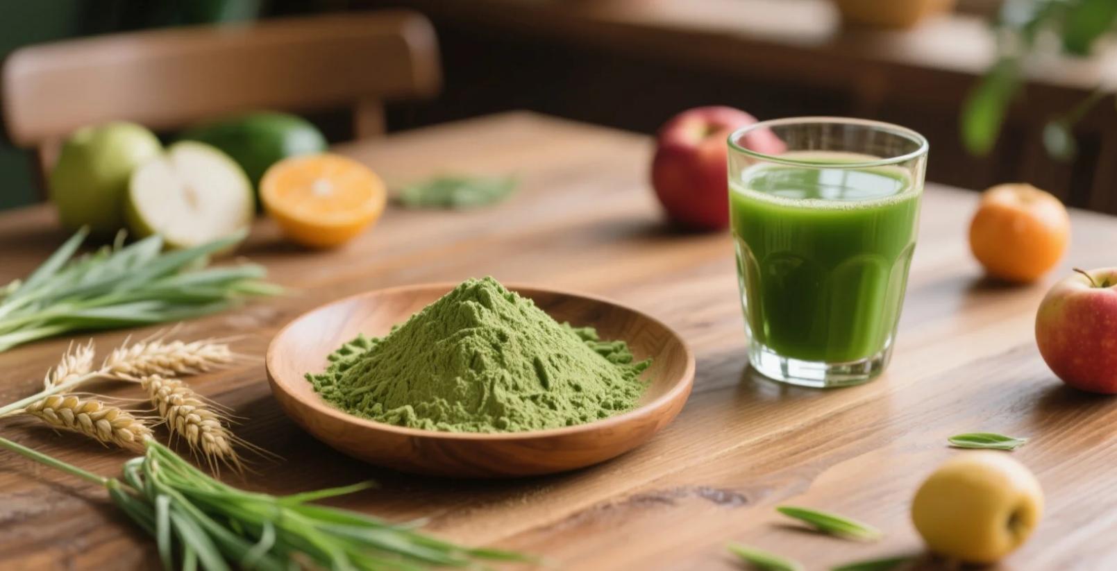 organic barley grass powder