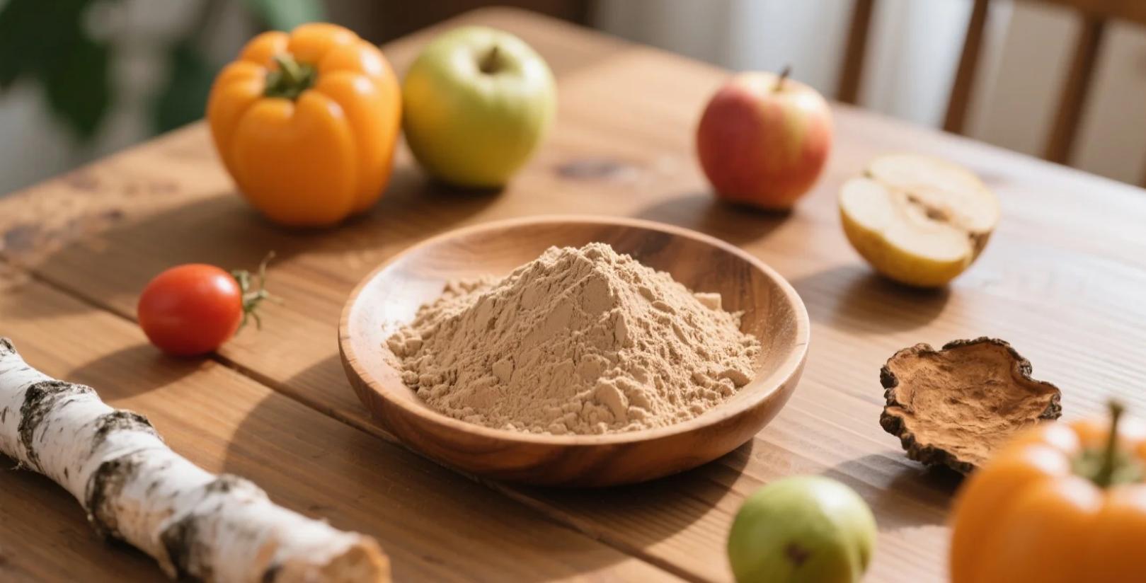 organic chaga mushroom powder