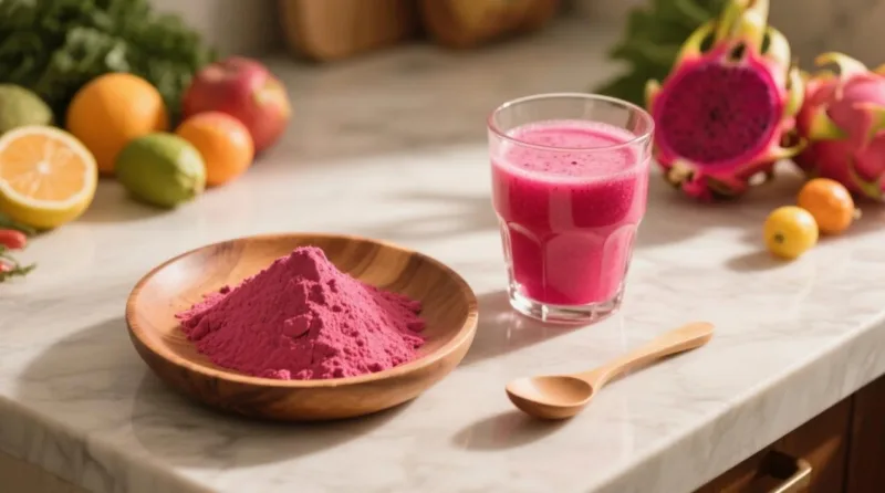 Seeking A Tropical Boost Of Color And Nutrition? Have You Discovered Organic Dragon Fruit Powder? Organic Dragon Fruit Powder &Amp; Juice