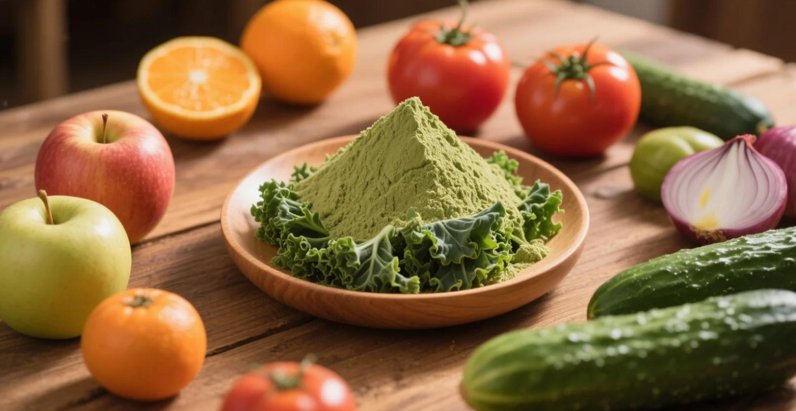 organic kale powder