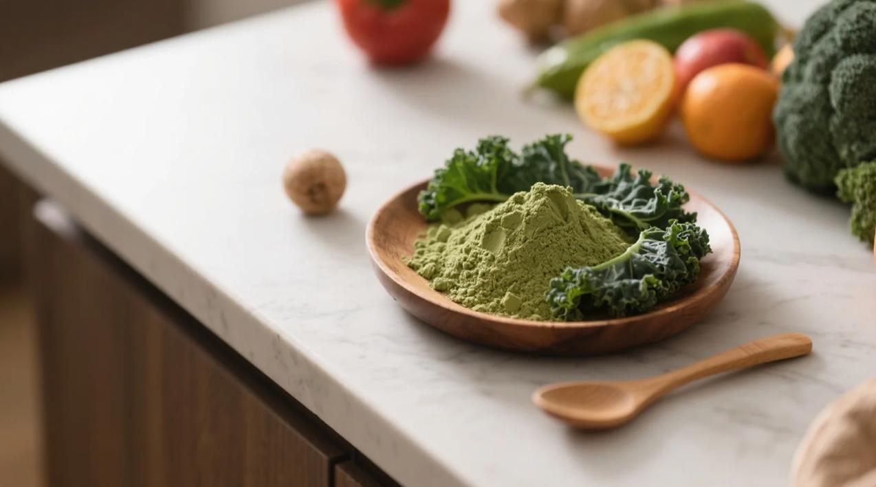 organic kale powder