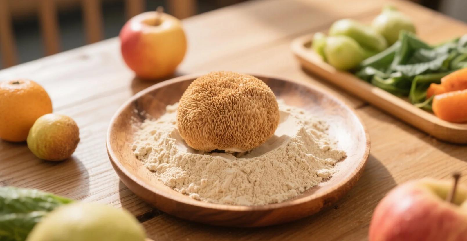 organic lion's mane powder