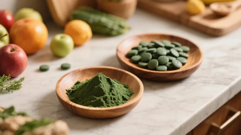 Ready to Elevate Your Wellness? Discover the Power of Organic Spirulina! organic spirulina powder & tablets