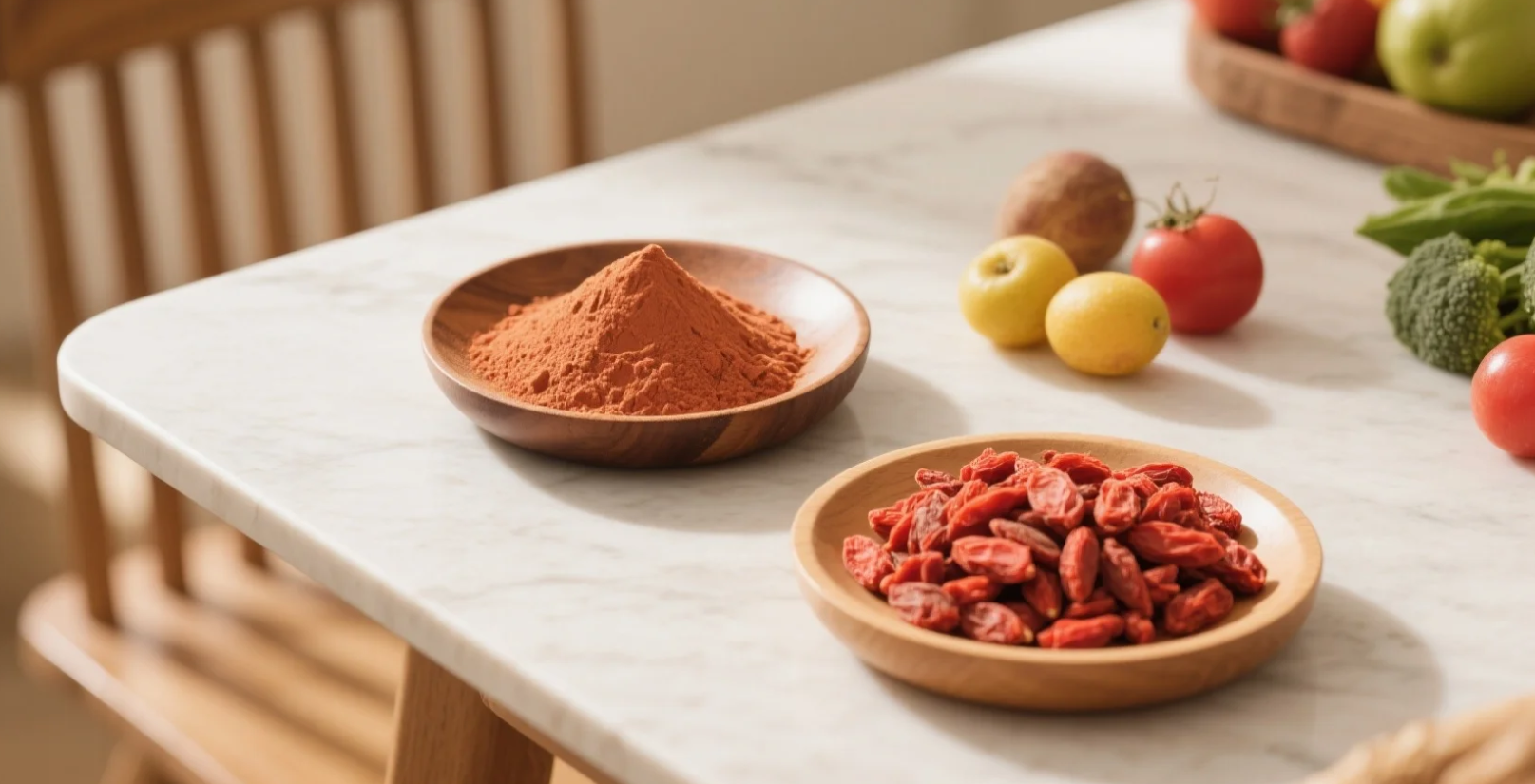 organic goji powder & berries