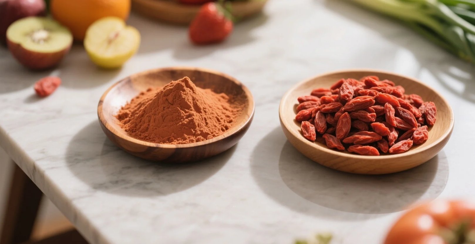 organic goji powder & berries