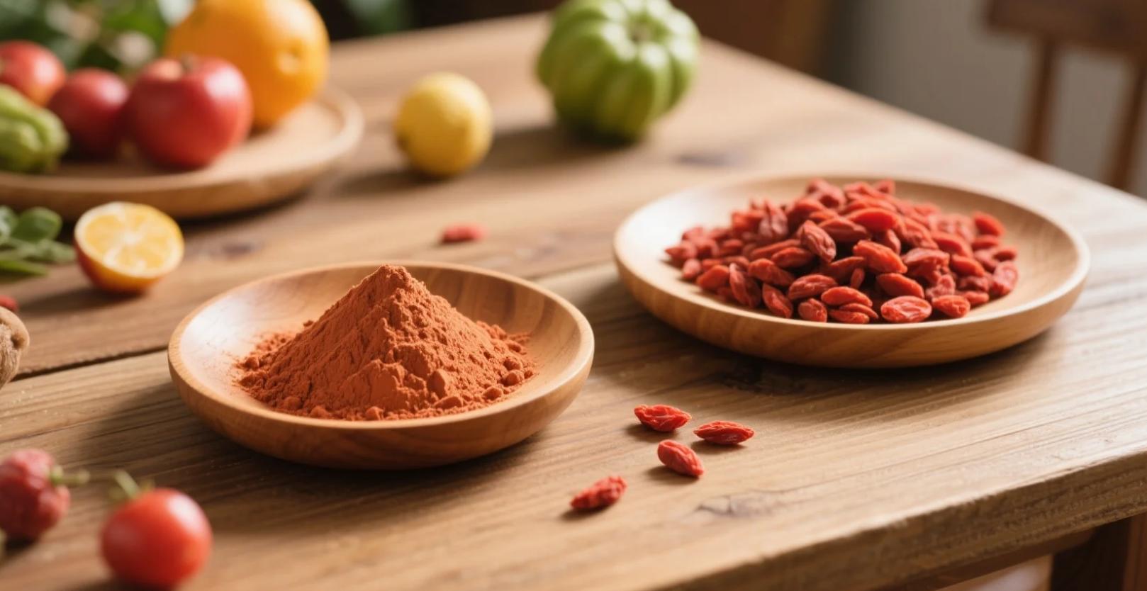 organic goji powder