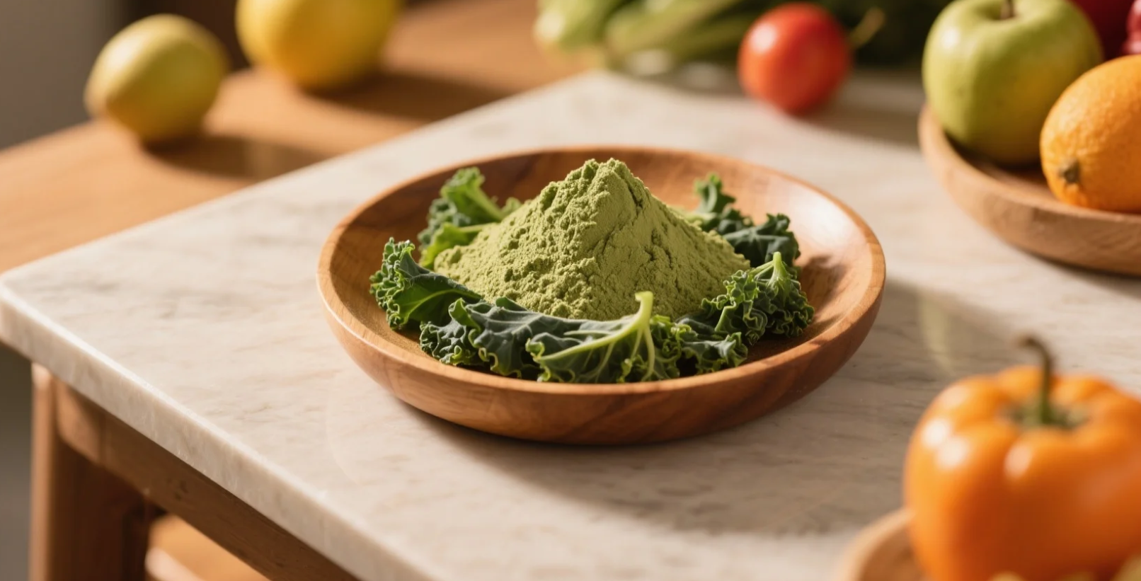 organic kale powder