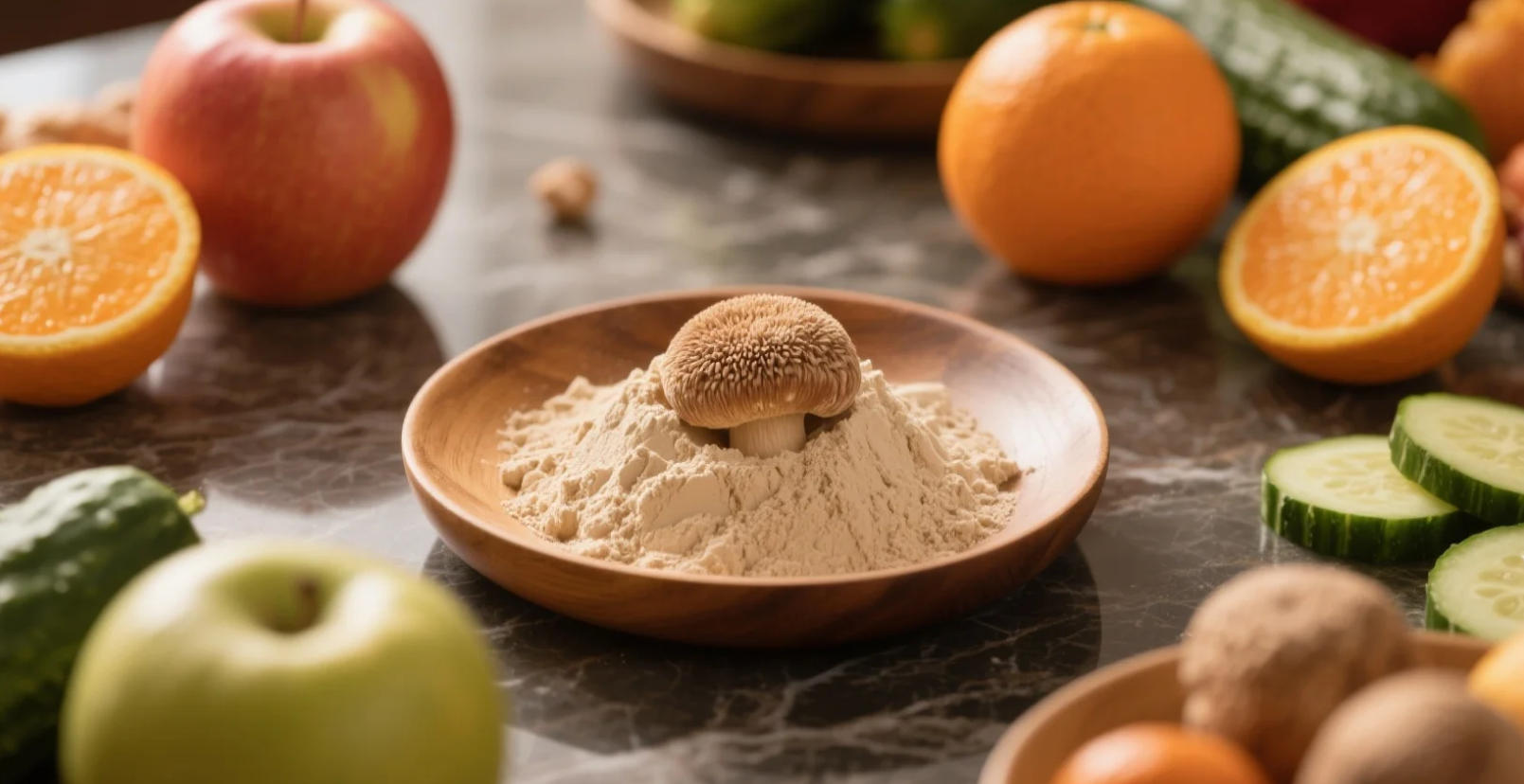 organic lion's mane powder