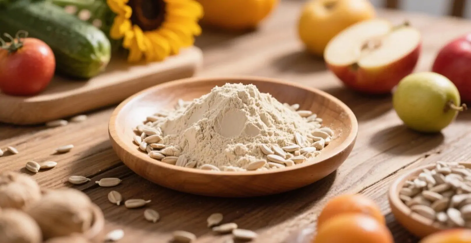 organic sunflower seed protein powder