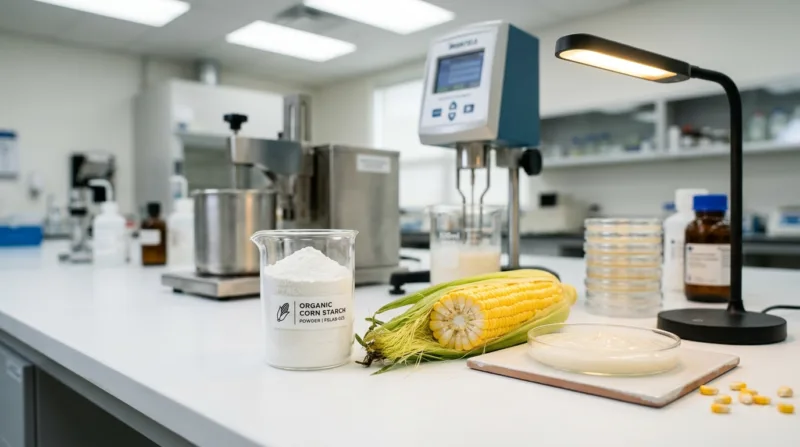 Organic Corn Starch Powder: Technical Data Sheet, Functional Properties, And Formulation Guide Organic Corn Starch Powder: Technical Data Sheet, Functional Properties, And Formulation Guide