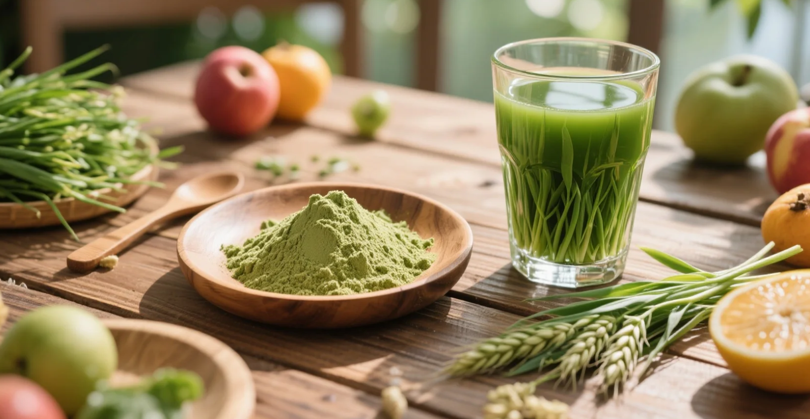 organic barley grass powder & juice