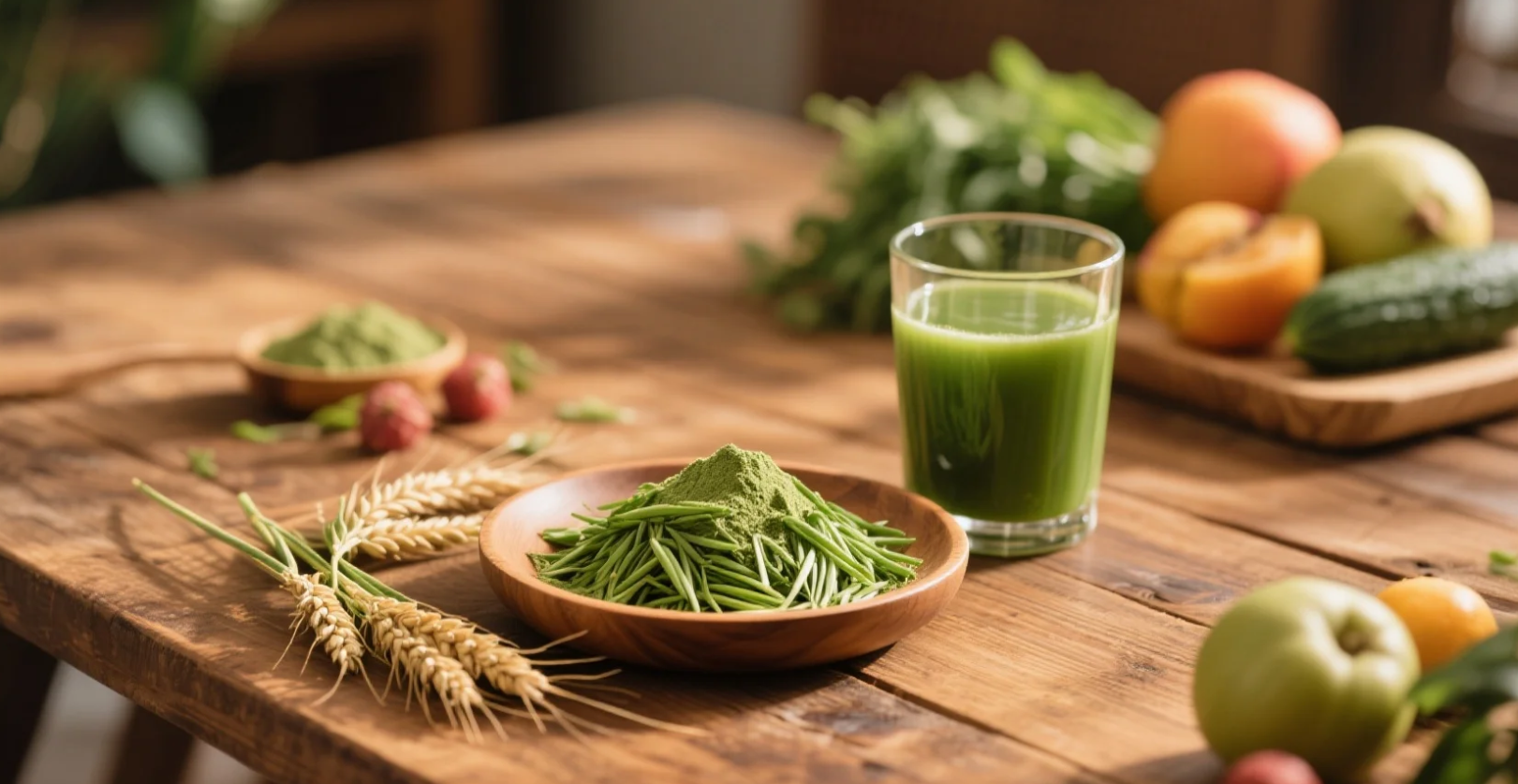 organic barley grass powder & juice