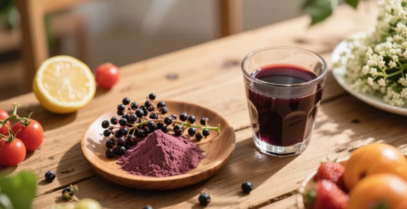 How Organic Elderberry Juice Powder Supports Your Body’s Natural Defenses Organic Elderberry Powder