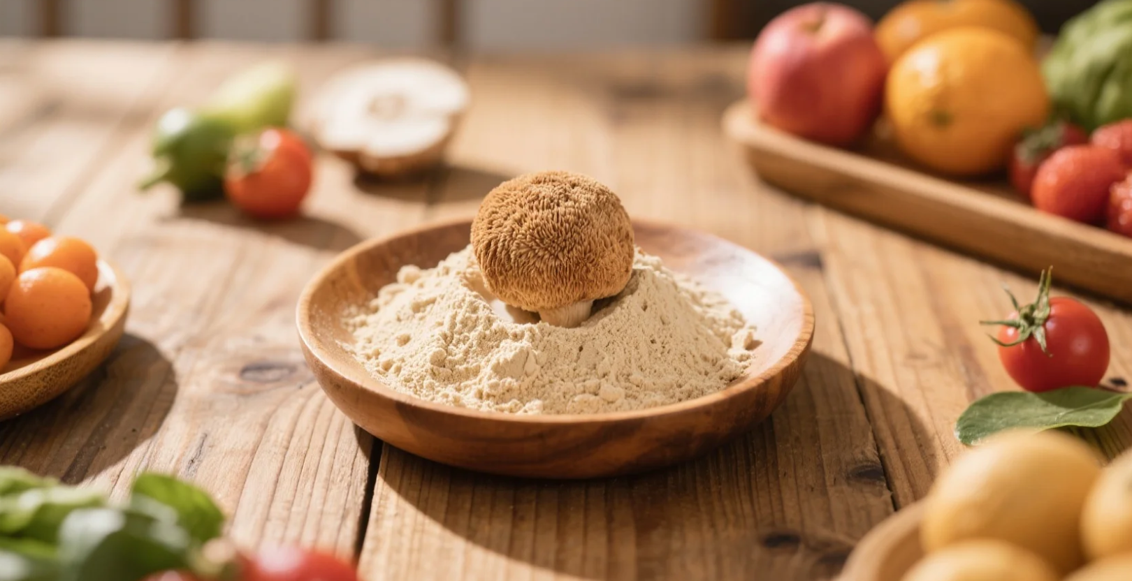 organic lion's mane powder