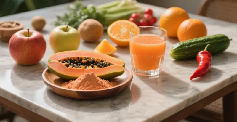 Exploring The Digestive Health Benefits Of Organic Papaya Powder For Supplement Brands Organic Papaya Powder &Amp; Juice